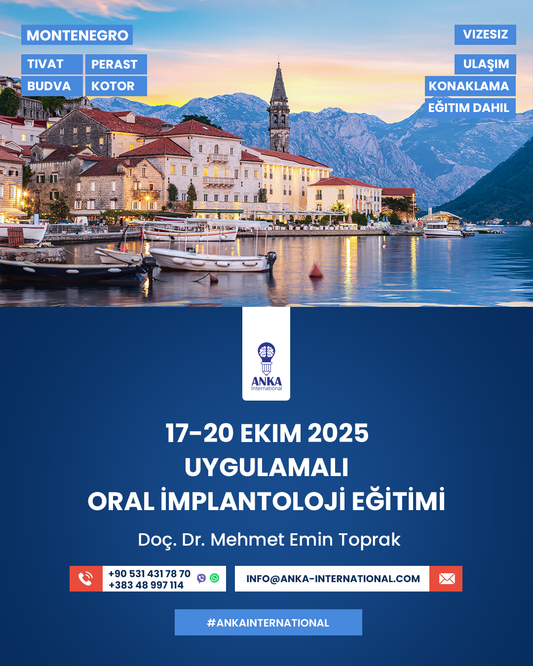 Uygulamalı oral implantoloji eğitimi